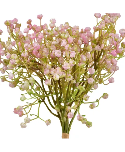 VIRIDIS Kwiat sztuczny Gipsówka pęczek x6 15x15x33cm Aw25