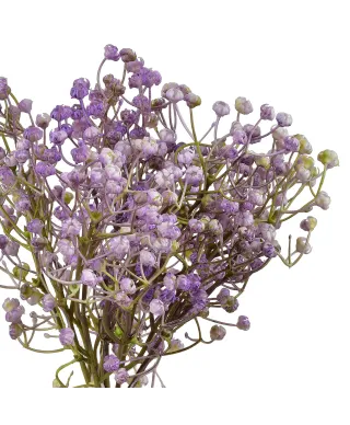 VIRIDIS Kwiat sztuczny Gipsówka pęczek x6 15x15x33cm AW25