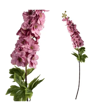 VIRIDIS Kwiat sztuczny Ostróżka 85cm ciemny różowy AW25