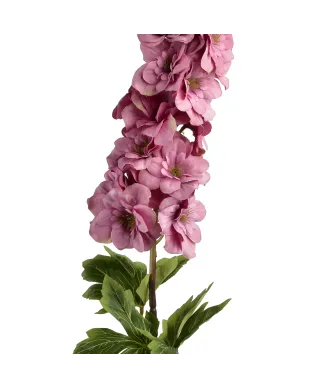 VIRIDIS Kwiat sztuczny Ostróżka 85cm ciemny różowy AW25