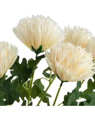 VIRIDIS Kwiat sztuczny Bukiet 7 Chryzantem h57cm AW25