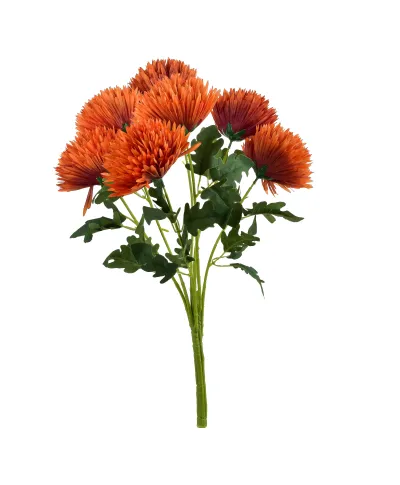 VIRIDIS Kwiat sztuczny Bukiet 7 Chryzanth57cm AW25