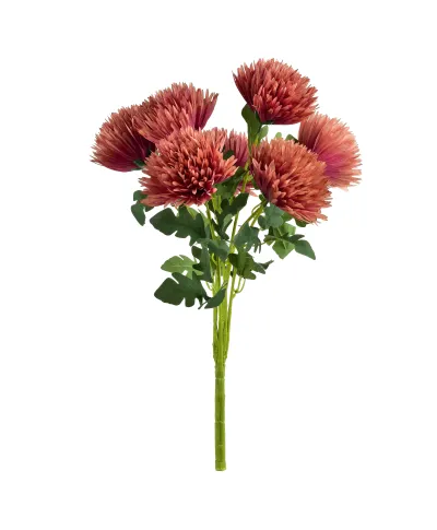 VIRIDIS Kwiat sztuczny Bukiet 7 Chryzanth57cm AW25