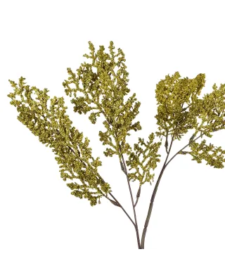 VIRIDIS Kwiat sztuczny Gałązka ozdobna 75cm AW25
