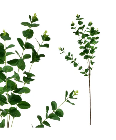 VIRIDIS Kwiat sztuczny Eukaliptus 92cm AW25