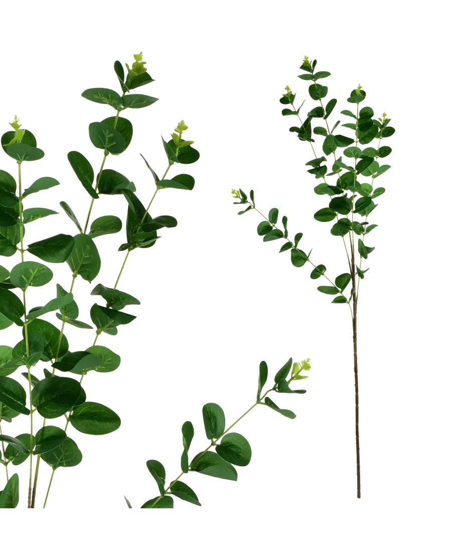 VIRIDIS Kwiat sztuczny Eukaliptus 92cm AW25
