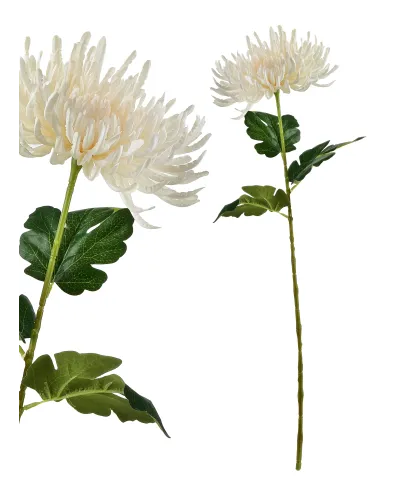 VIRIDIS Kwiat sztuczny Chryzantema gałązka 70cm AW25