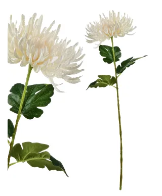 VIRIDIS Kwiat sztuczny Chryzantema gałązka 70cm AW25