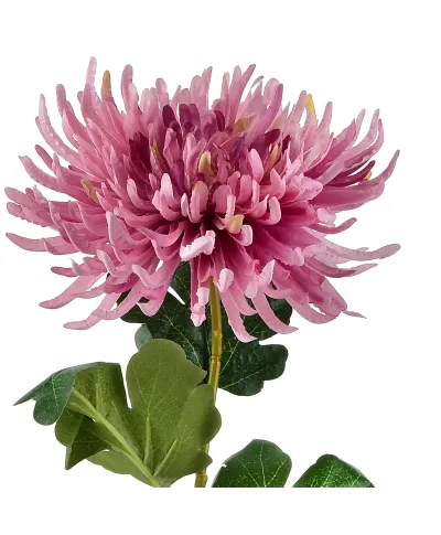 VIRIDIS Kwiat sztuczny Chryzantema gałązka 70cm AW25