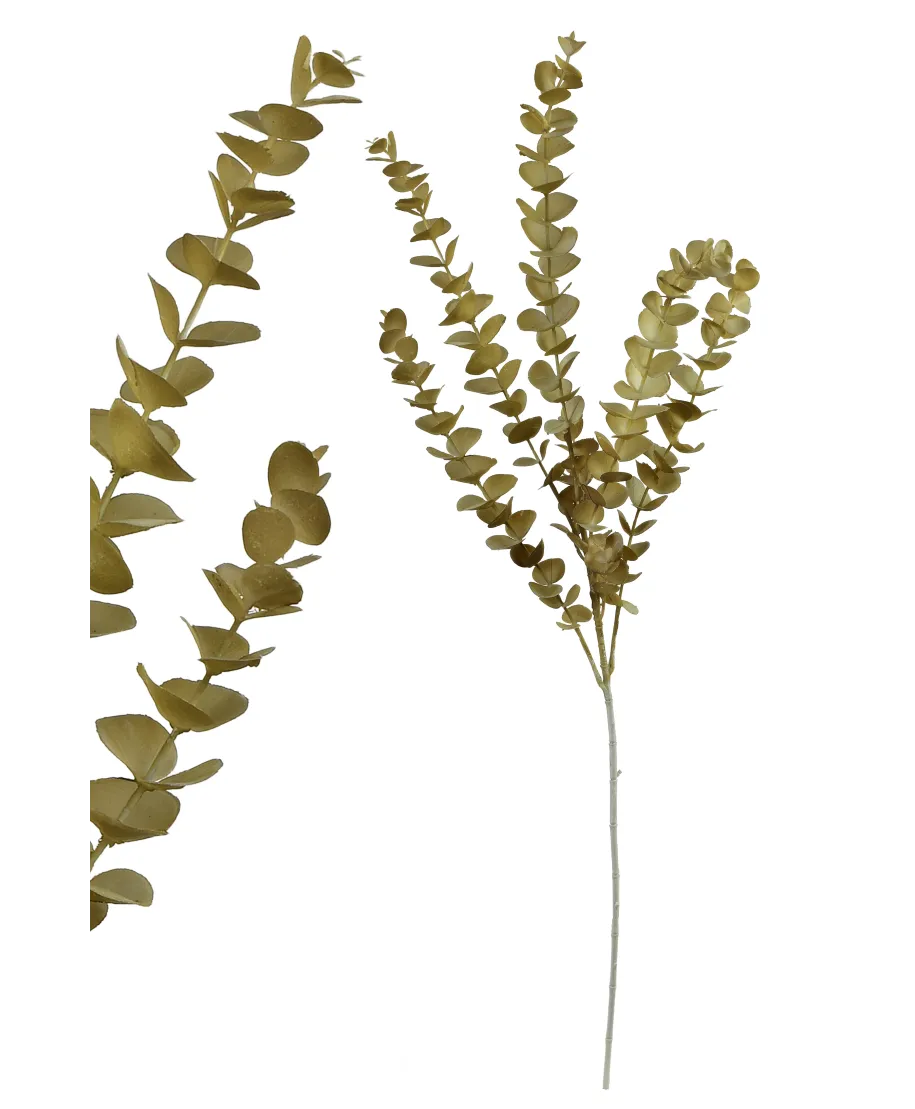 VIRIDIS Kwiat sztuczny Eukaliptus gałązka 80cm AW25