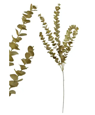VIRIDIS Kwiat sztuczny Eukaliptus gałązka 80cm AW25