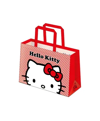 Hello Kitty Peeking - torba na zakupy