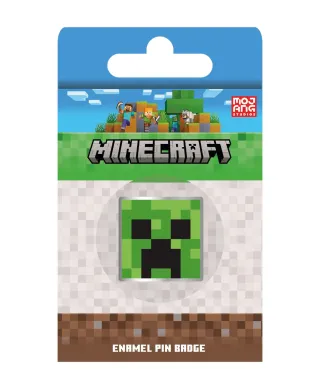 Minecraft Creeper - przypinka