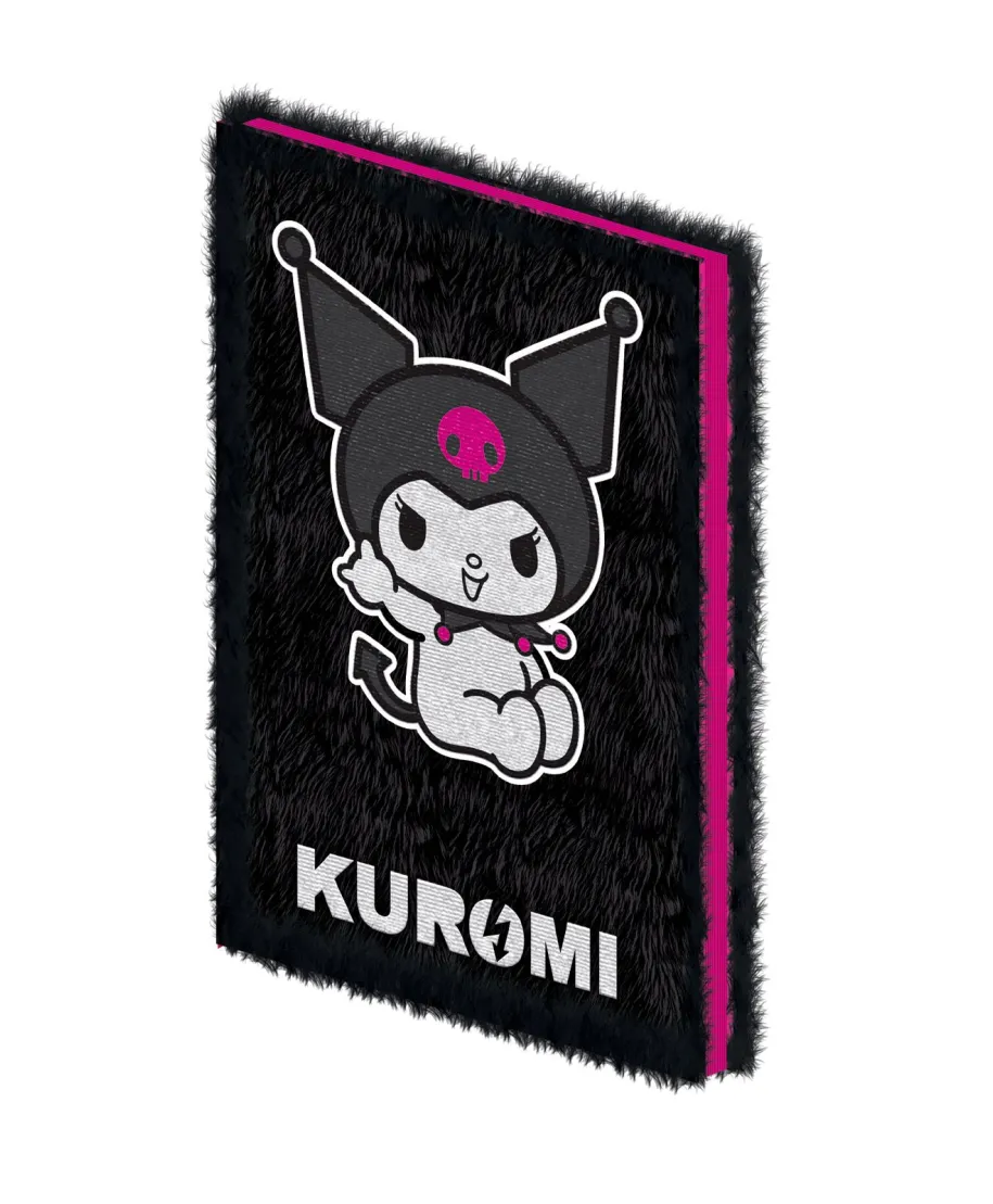 Kuromi Rock Out - notes A5 pluszowy