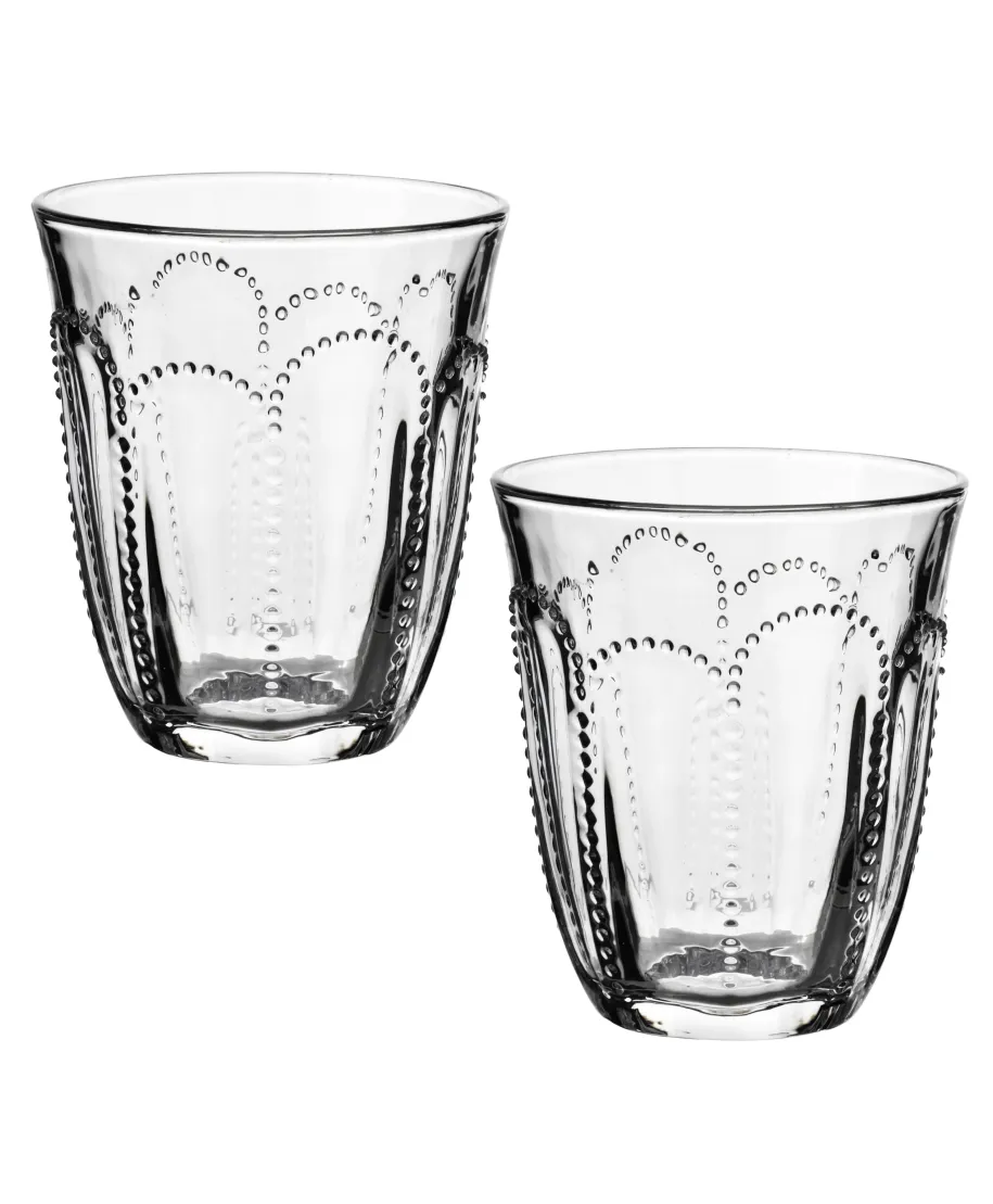 DAPHNE Komplet 4 szklanek 340ml 9,5x5,2x 11cm