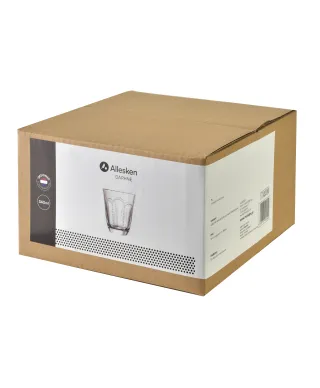 DAPHNE Komplet 4 szklanek 340ml 9,5x5,2x 11cm