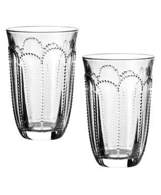 DAPHNE Komplet 4 szklanek 450ml 9,5x5,2x 13,9cm