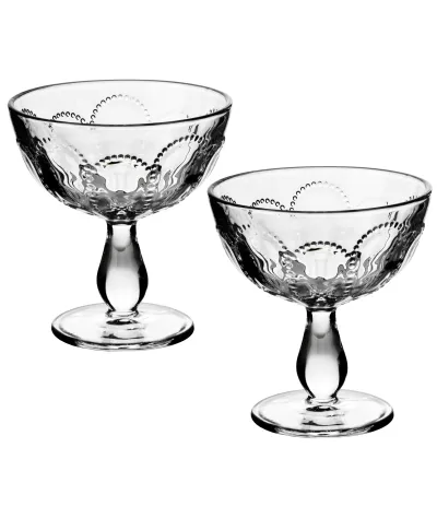 DAPHNE Komplet 4 pucharków 11xh12,5cm 310ml