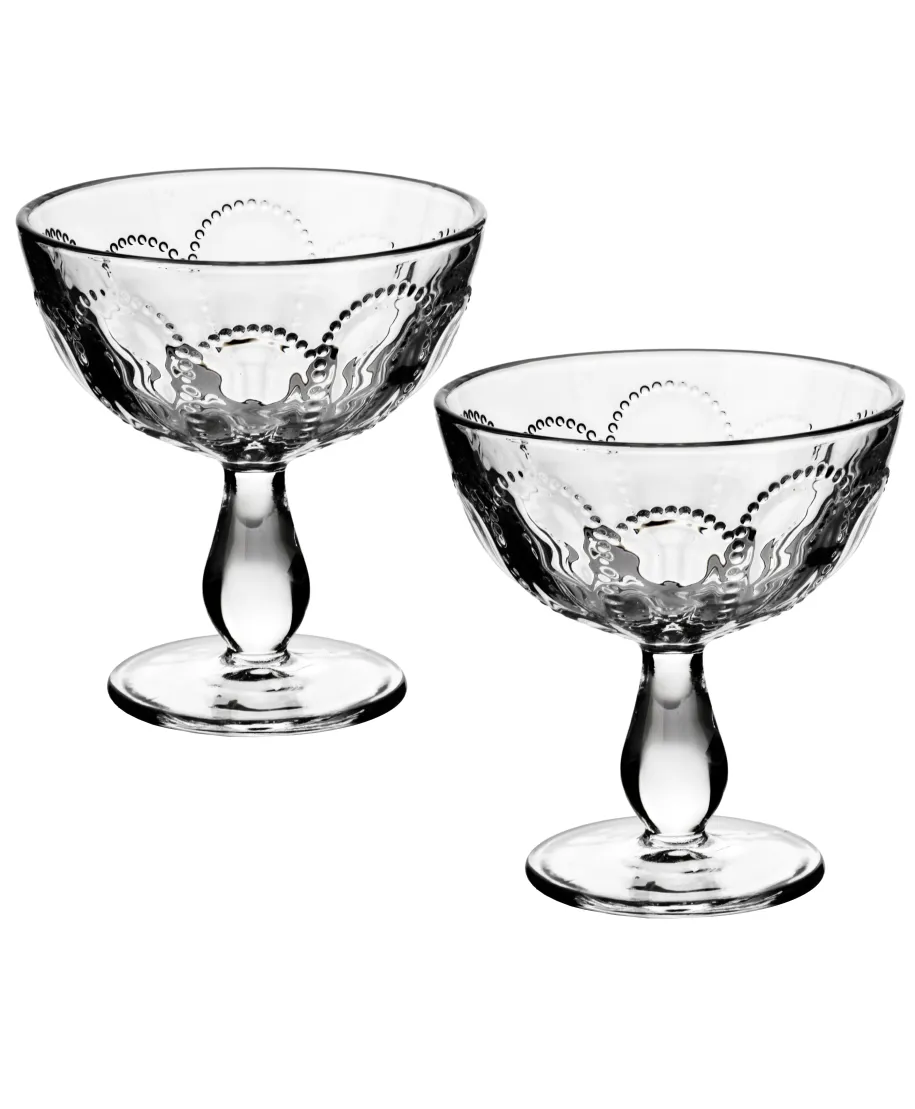 DAPHNE Komplet 4 pucharków 11xh12,5cm 310ml