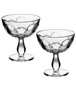 DAPHNE Komplet 4 pucharków 11xh12,5cm 310ml