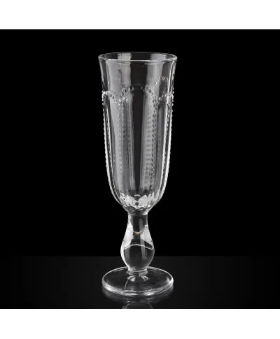 DAPHNE Komplet 4 kieliszków do szampana160ml 6,6x6x19,4cm