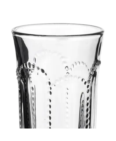 DAPHNE Komplet 4 kieliszków do szampana160ml 6,6x6x19,4cm