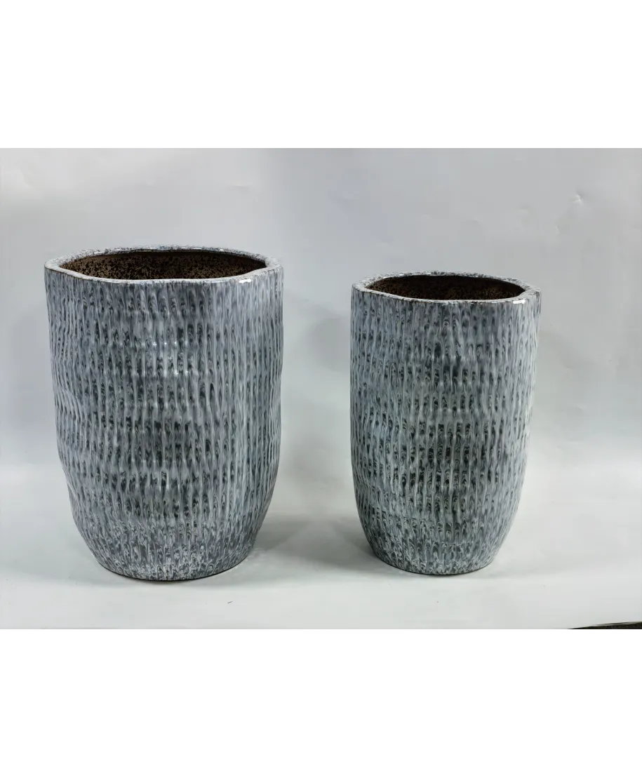 NEVA Komplet 2 doniczek 40x40x51/31x31x47,5cm