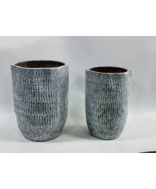 NEVA Komplet 2 doniczek 40x40x51/31x31x47,5cm