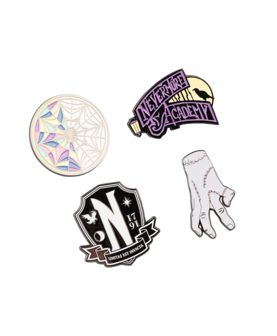 Wednesday - zestaw 4 przypinek