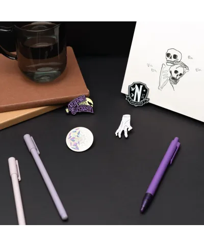 Wednesday - zestaw 4 przypinek