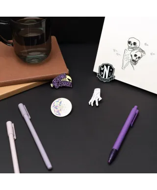 Wednesday - zestaw 4 przypinek