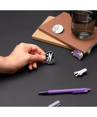 Wednesday - zestaw 4 przypinek