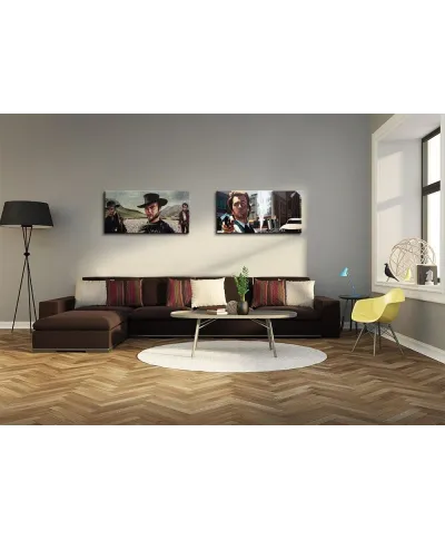 Obraz do salonu - Gunslingers