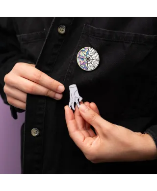 Wednesday - zestaw 4 przypinek