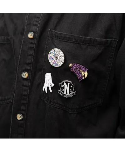 Wednesday - zestaw 4 przypinek