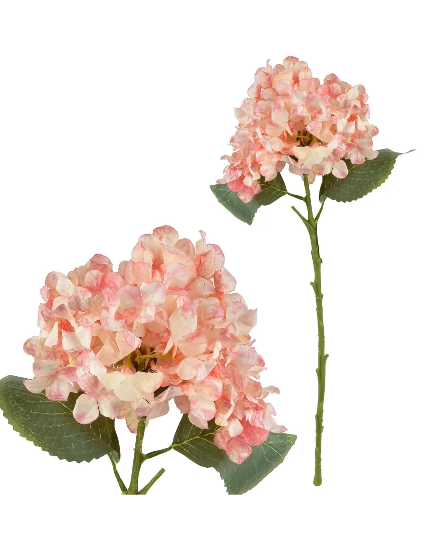 VIRIDIS Kwiat sztuczny Hortensja 52cmAW25