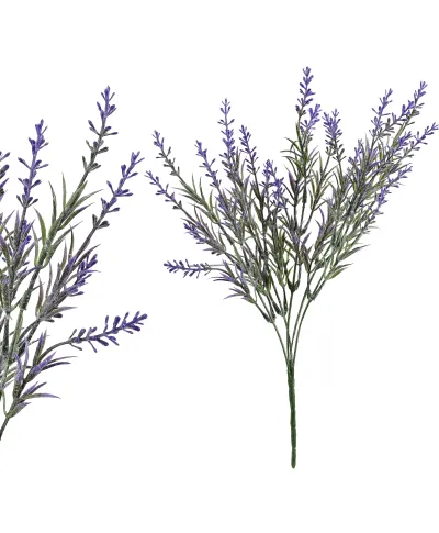 VIRIDIS Kwiat sztuczny Lawenda pęczek 36cm AW25