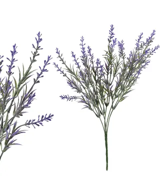 VIRIDIS Kwiat sztuczny Lawenda pęczek 36cm AW25