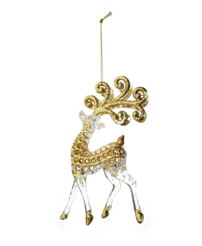 SANTA LILA Zawieszka RENIFER 10x3x16cm