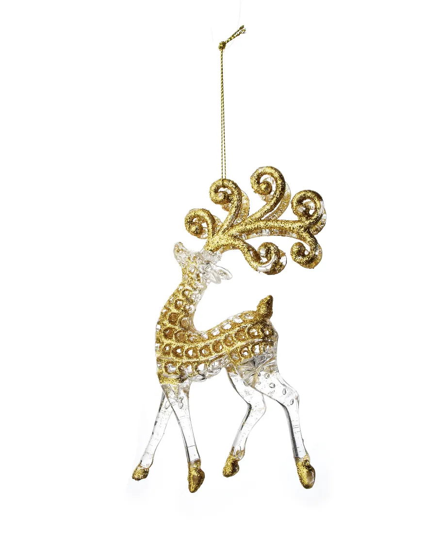 SANTA LILA Zawieszka RENIFER 10x3x16cm