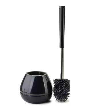 EDA SILICONE Szczotka WC czarna 14x42cm TPR