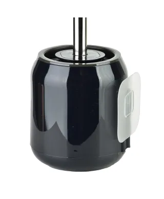 EDA SILICONE Szczotka WC czarna 11x44cm TPR