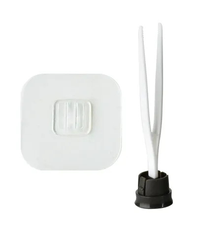 EDA SILICONE Szczotka WC czarna 10x41cm TPR