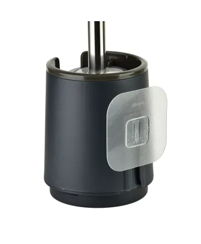 EDA SILICONE Szczotka WC czarna 10x41cm TPR