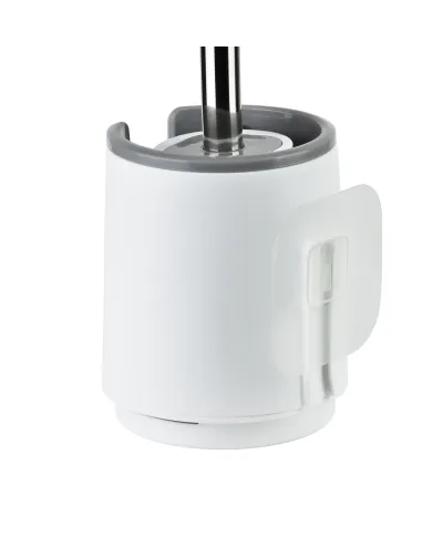 EDA SILICONE Szczotka WC biała 10x41cm TPR