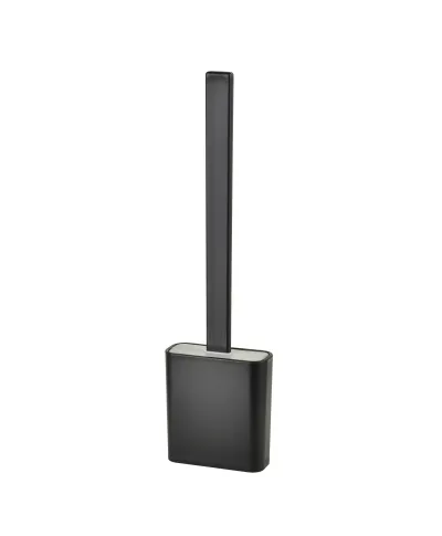 EDA SILICONE BLACK Szczotka WC czarna 10x4x36cm TPR
