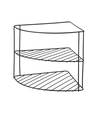 MODERN KITCHEN Półka narożna metal22,5x22,5xh21,5cm