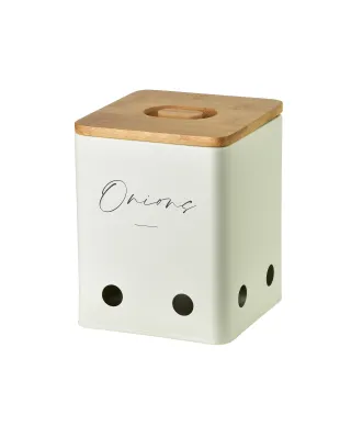 MODERN KITCHEN Pojemnik na cebulę 14,5x14,5xh17,5cm