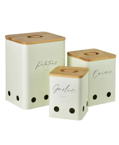 MODERN KITCHEN Pojemnik na cebulę 14,5x14,5xh17,5cm