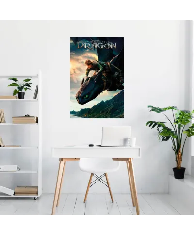 How To Train Your Dragon Jak Wytresować Smoka - plakat